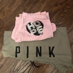 4 pairs PINK track pants